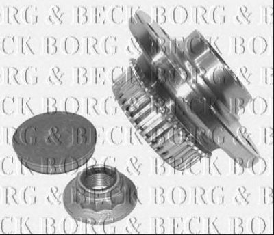 BORG & BECK bwk720 -  Комплект подшипника ступицы колеса